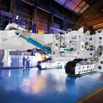 Seabed mining robot