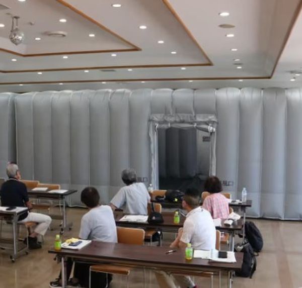 Radiation-shielded Tent