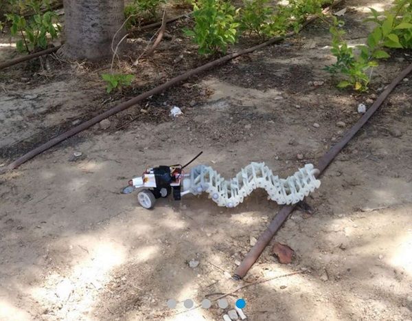 Single-Actuator Wave (SAW) robot