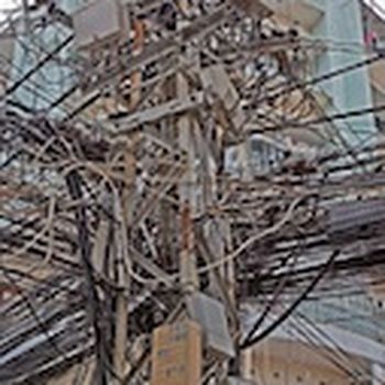 Multiple conversations on the same telephone wire