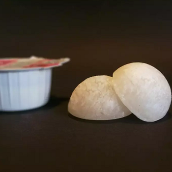 Dissolvable milk and sugar capsules