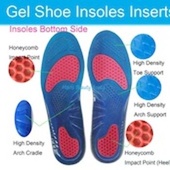 Gel inserts for shoes