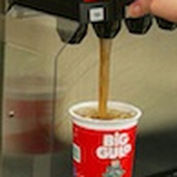 A drinks machine