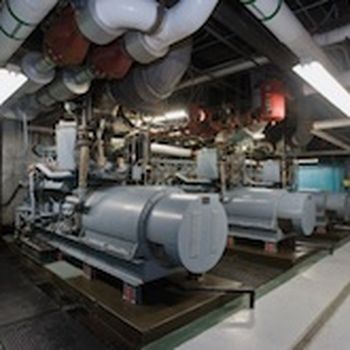 A combined heat and power plant