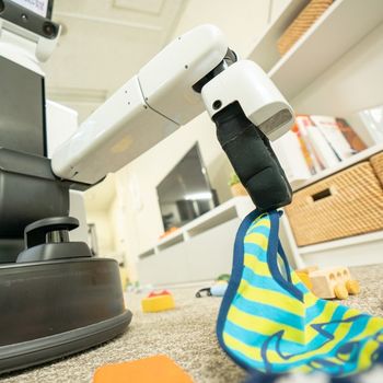 Autonomous Tidying-up Robot System