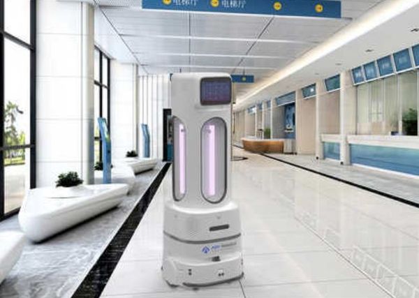 AMY M2-W2 UVC Disinfection Robot