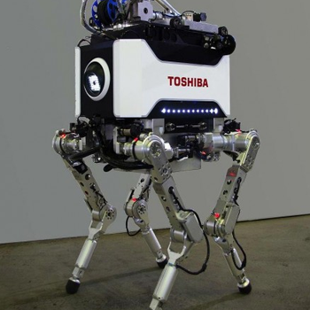 Quadruped walking robot