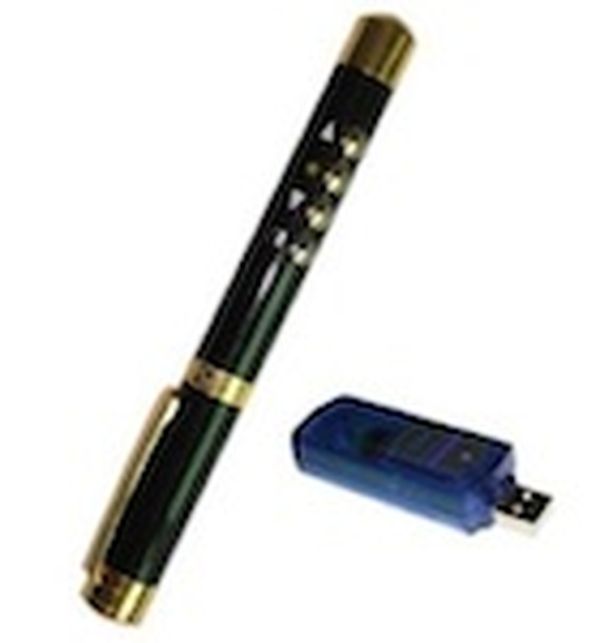 Infra-red pointer for presentations