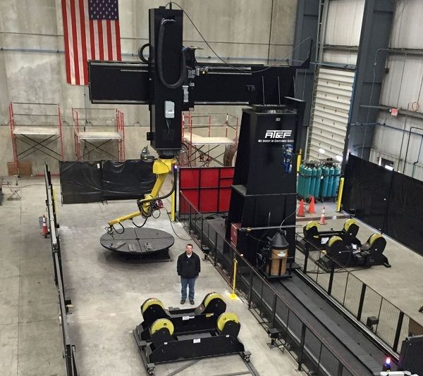 AT&F Large Robotic Welding System
