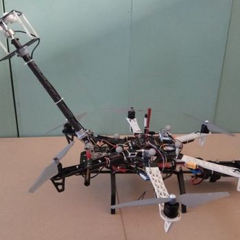 Contact Aerial Manipulator System