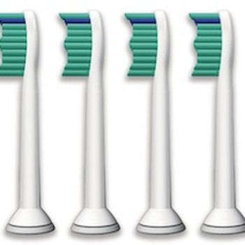 Curved bristles on a toothbrush