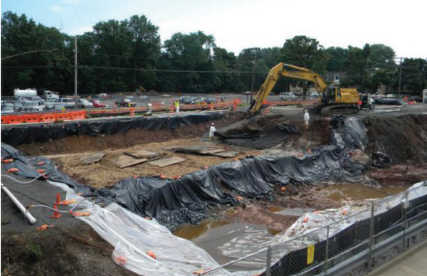 Excavation of Contaminated Waste