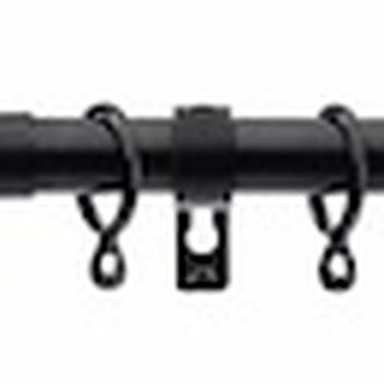 Telescopic curtain rail